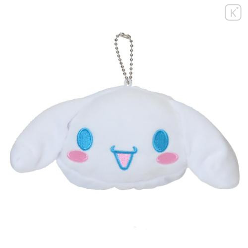 Japan Sanrio Eco Shopping Bag & Mascot Pouch - Cinnamoroll : Light Blue - 4
