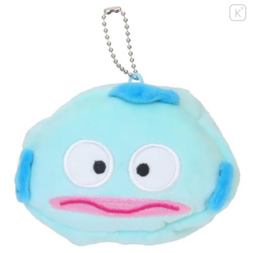Japan Sanrio Eco Shopping Bag & Mascot Pouch - Hangyodon : Mint - 4