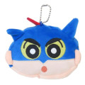 Japan Crayon Shin-chan Eco Shopping Bag & Mascot Pouch - Shinnosuke Nohara : Action Kamen Blue - 4