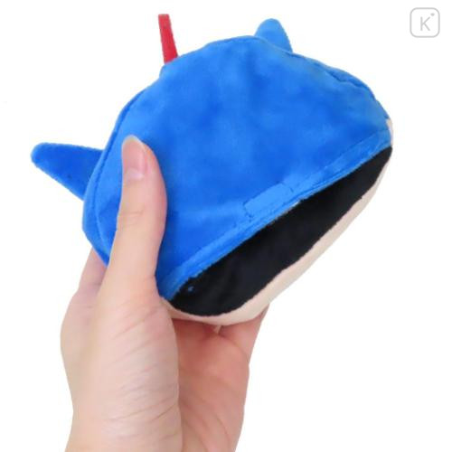 Japan Crayon Shin-chan Eco Shopping Bag & Mascot Pouch - Shinnosuke Nohara : Action Kamen Blue - 5