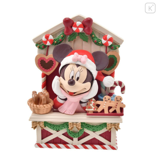 Japan Disney Store Mascot Figure - Minnie : Christmas Market Style - 1