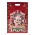 Japan Disney Store Mascot Figure - Minnie : Christmas Market Style - 4
