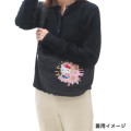 Japan Sanrio Round Crossbody Bag - Kuromi : Black - 6