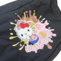 Japan Sanrio Round Crossbody Bag - Hello Kitty : Black - 5