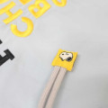 Japan Peanuts Shoulder Drawstring Bag - Snoopy & Charlie : Light Blue - 6