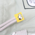 Japan Peanuts Shoulder Drawstring Bag - Snoopy & Charlie : Pale Green - 6