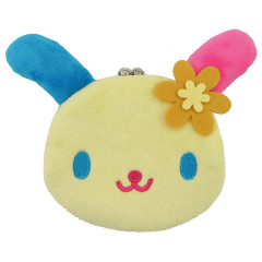 Japan Sanrio Mini Gamaguchi Clasp Pouch - Usahana : Smile