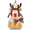 Japan Disney Store Plush Mascot Keychain - Pluto : Christmas 2025 - 1