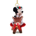 Japan Disney Store Plush Mascot Keychain - Minnie : Christmas 2025 Deer - 3