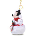 Japan Disney Store Plush Mascot Keychain - Mickey : Christmas 2025 Holiday Magic - 2