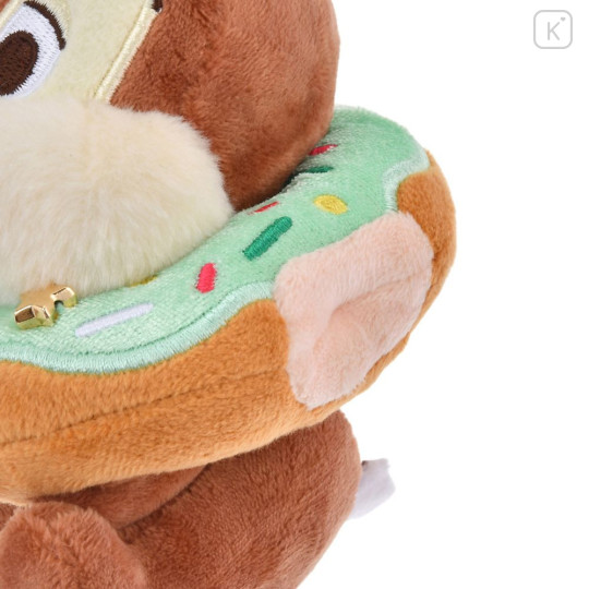 Japan Disney Store Plush Mascot Keychain - Dale : Christmas 2025 Donut - 4
