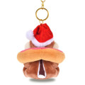 Japan Disney Store Plush Mascot Keychain - Chip : Christmas 2025 Donut - 3