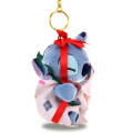Japan Disney Store Plush Mascot Keychain - Stitch : Christmas 2025 - 3