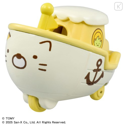 Japan San-X Dream Tomica - Sumikko Gurashi : Neko Boat - 1