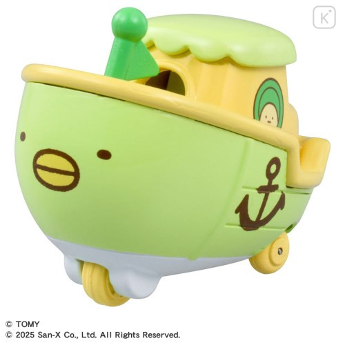 Japan San-X Dream Tomica - Sumikko Gurashi : Penguin? Boat - 1