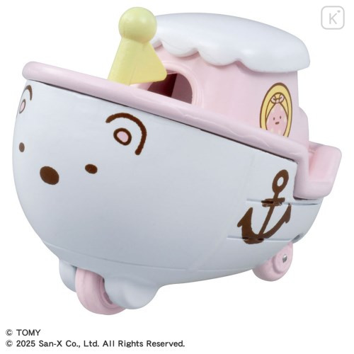 Japan San-X Dream Tomica - Sumikko Gurashi : Shirokuma Boat - 1