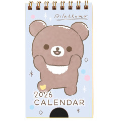 Japan San-X Pocket Mini Desk Calendar - Chairoikoguma : 2026