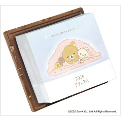Japan San-X Daily Desk Calendar - Rilakkuma : 2026 with Tin Case