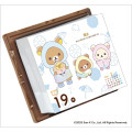 Japan San-X Daily Desk Calendar - Rilakkuma : 2026 with Tin Case - 2