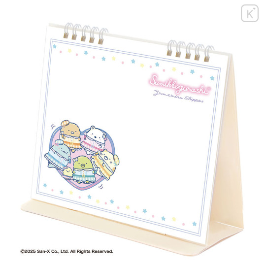 Japan San-X Desk Calendar - Sumikko Gurashi : 2026 Whiteboard - 3