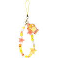Japan Pokemon Beaded Hand Strap Phone Charm - Psyduck : Star - 1
