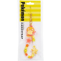 Japan Pokemon Beaded Hand Strap Phone Charm - Psyduck : Star - 2