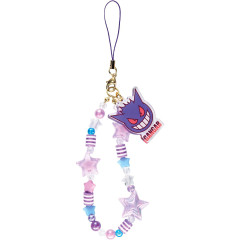 Japan Pokemon Beaded Hand Strap Phone Charm - Gengar : Star