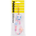 Japan Pokemon Beaded Hand Strap Phone Charm - Mew : Star - 2