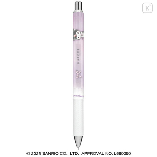 Japan Sanrio EnerGel Gel Pen - Kuromi : Marumochi - 1