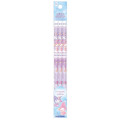 Japan Sanrio 2B Pencil Set - Kuromi & My Melody : Sparkly Dress - 1