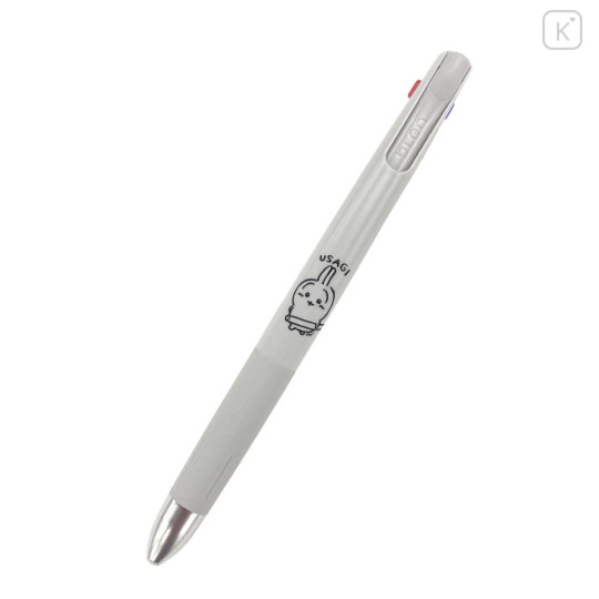 Japan Chiikawa bLen 3C Multi Ballpoint Pen - Usagi : Ready Grey - 1