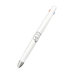Japan Chiikawa bLen 3C Multi Ballpoint Pen - Chiikawa : Frustrated White