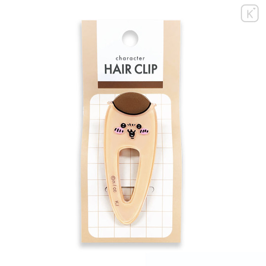 Japan Chiikawa Acrylic Hair Clip - Kurimanju : Face - 1