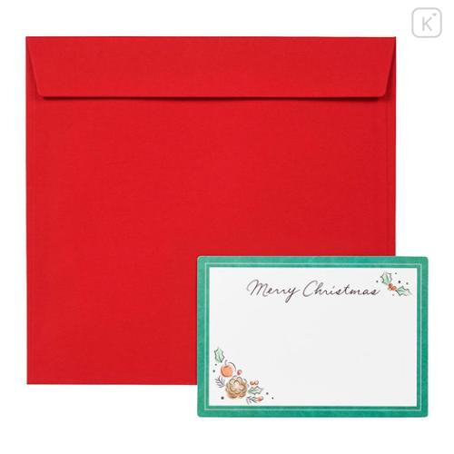 Japan Sanrio 3D Greeting Card - Christmas Wreath & Music - 4