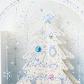 Japan Sanrio 3D Greeting Card - Christmas Tree White - 2