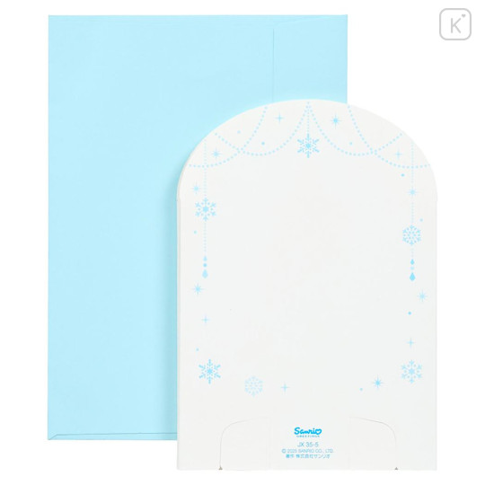 Japan Sanrio 3D Greeting Card - Christmas Tree White - 3