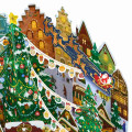 Japan Sanrio 3D Greeting Card - Christmas Tree Market in Warm Town - 3