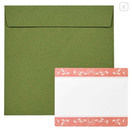 Japan Sanrio 3D Greeting Card - Christmas Flower Arrangement - 3