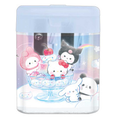 Japan Mochimochi Panda × Sanrio Pencil Sharpener - Characters Colorful Sweet