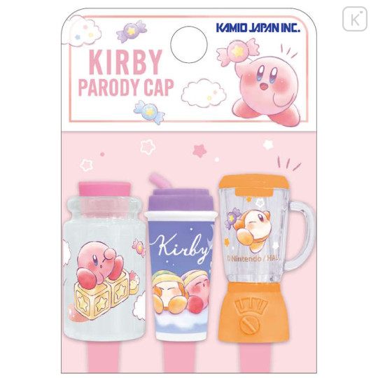 Japan Kirby Pencil Cap Set - Kirby : Sweet Jar - 1
