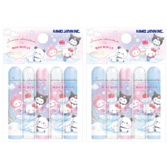 Japan Mochimochi Panda × Sanrio Pencil Cap Set - Characters Colorful Sweet