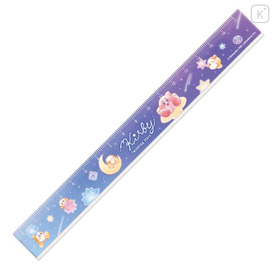 Japan Kirby 17cm Ruler - Kirby & Waddle Dee : Twinkling Star - 1