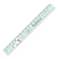 Japan Sanrio 17cm Ruler - Pochacco : Gingham Outfit Mint - 1