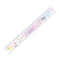 Japan Mochimochi Panda × Sanrio 17cm Ruler - Characters Colorful Sweet - 1