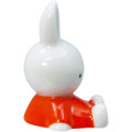 Japan Miffy Porcelain Chopstick Rest - Miffy : Sitting Orange Dress - 2