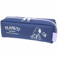 Japan Peanuts Pacotray Pen Pouch - Snoopy & Woodstock : Navy Purple - 1