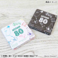 Japan Moomin 2-sided Compact Mirror - 80th Anniversary Characters : White - 2