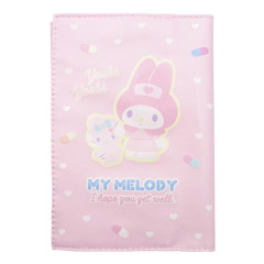 Japan Sanrio Book Cover - My Melody : Nurse Pastel Pink
