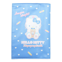 Japan Sanrio Book Cover - Hello Kitty & Tiny Chum : Nurse Pastel Blue