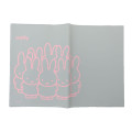 Japan Miffy Book Cover - Miffy : Grey Pink - 2